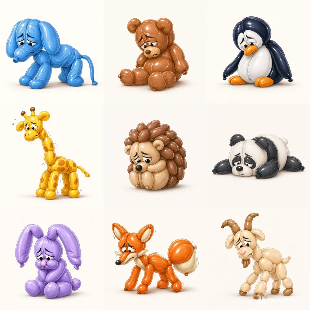 Balloon Animals With Feelings