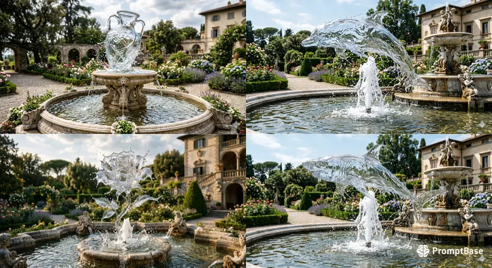 Beautiful Water Shapes