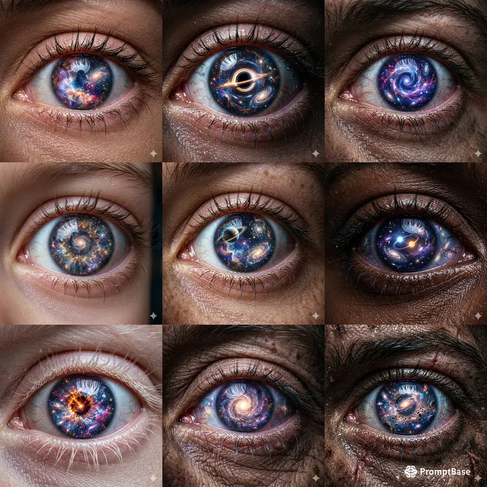 Cosmic Eye Macro Universes