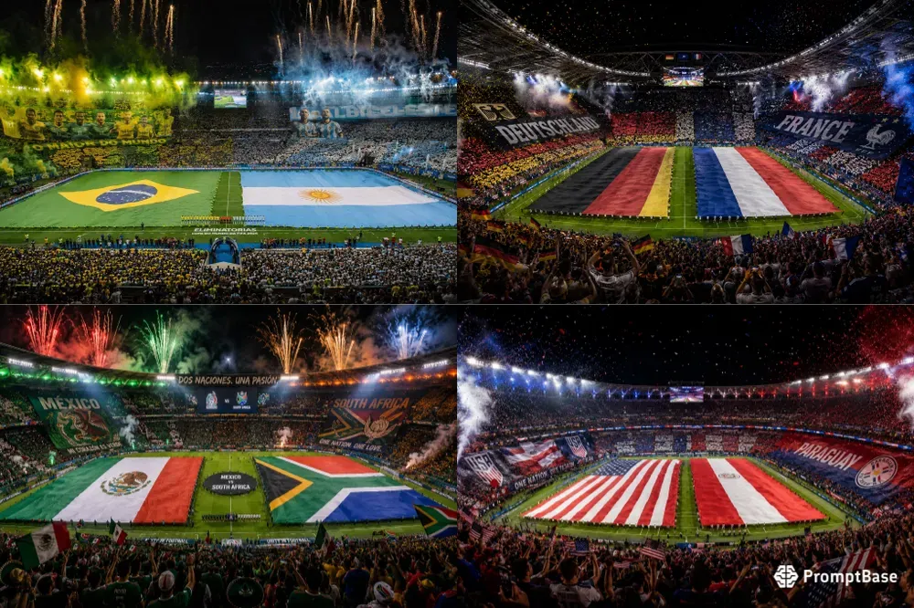 Stadium Flag Tifo Battle Generator