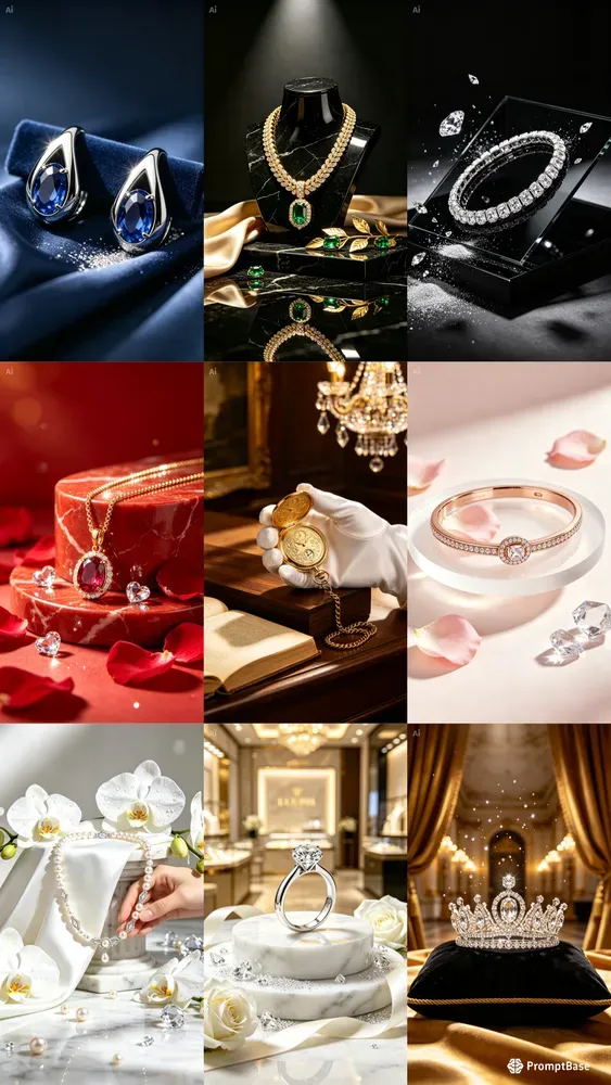 Luxury Jewelry Ad Creators