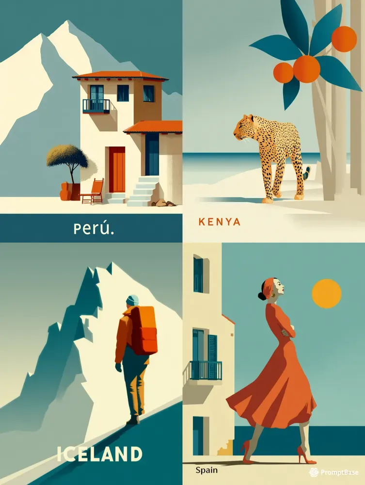 Vector Travel Illustration Packs