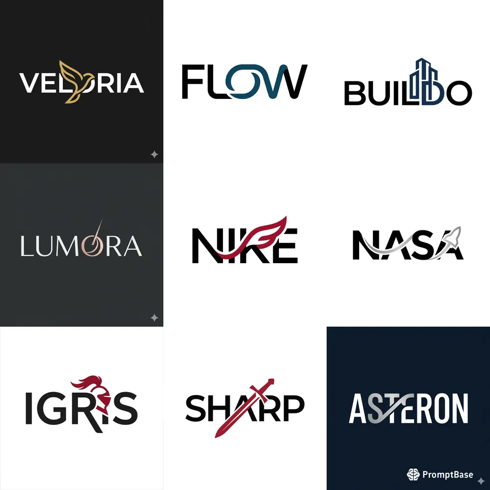 Premium Minimalist Logo Designs With Icons