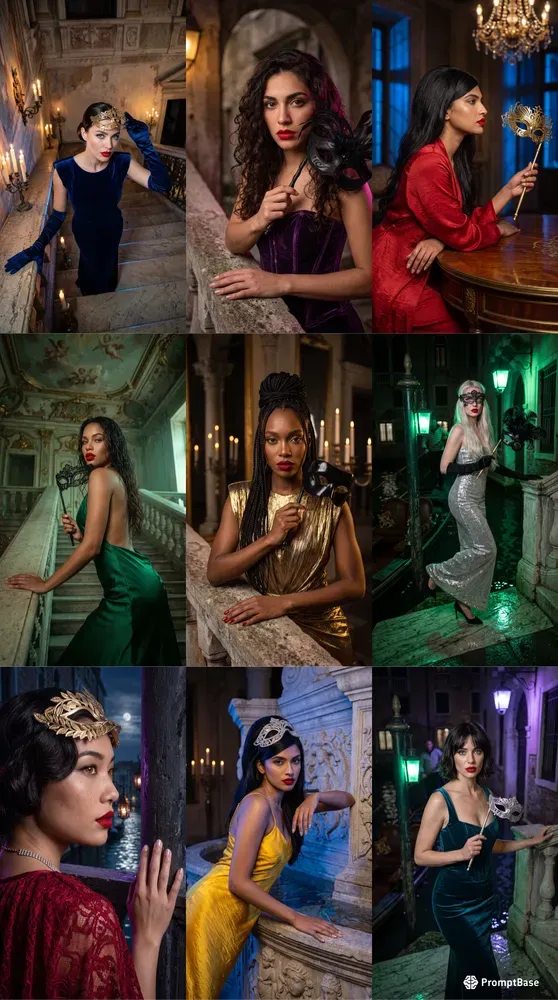 The Venetian Masquerade Series
