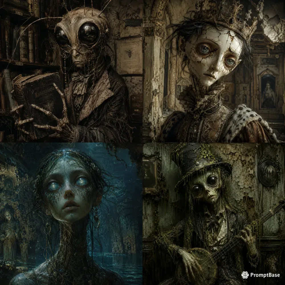 Surreal Grotesque Portraits