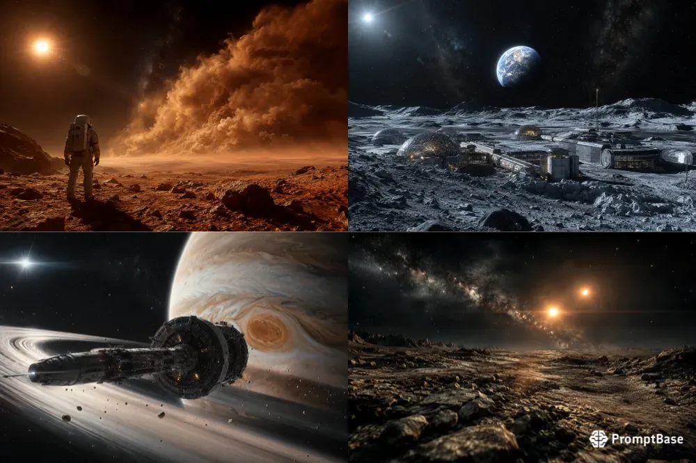 Epic Space Exploration Photography