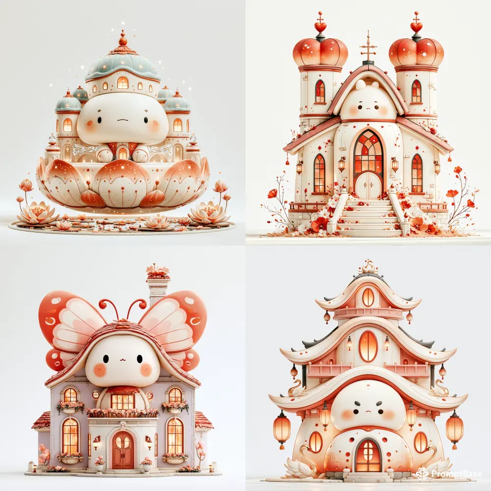 Cute Mansion Fantasy Art