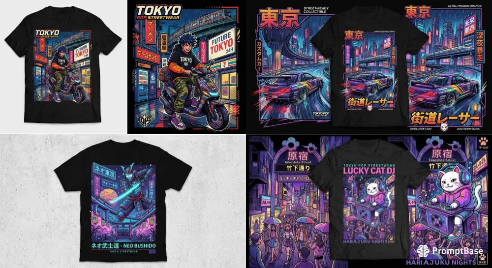 Tokyo Pop Streetwear