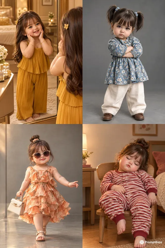Adorable Toddler Cinematic Portraits