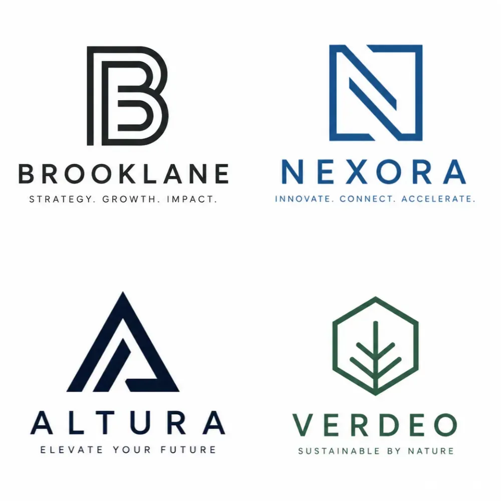 Minimal Business Logos