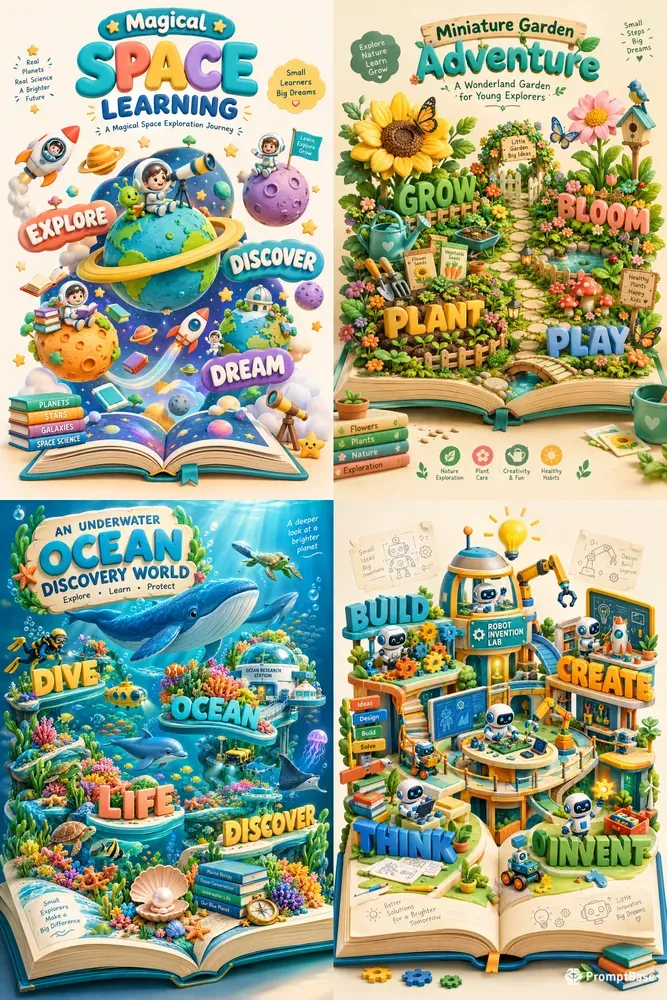 Playful 3D Learning Worlds