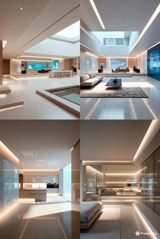 Futuristic Interior Designs 8K