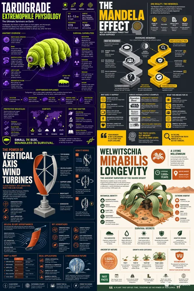 Premium Educational Infographic Posters