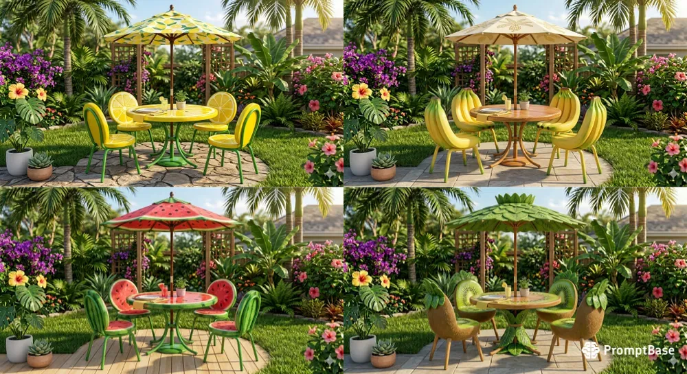 Whimsical Fruitinspired Furniture