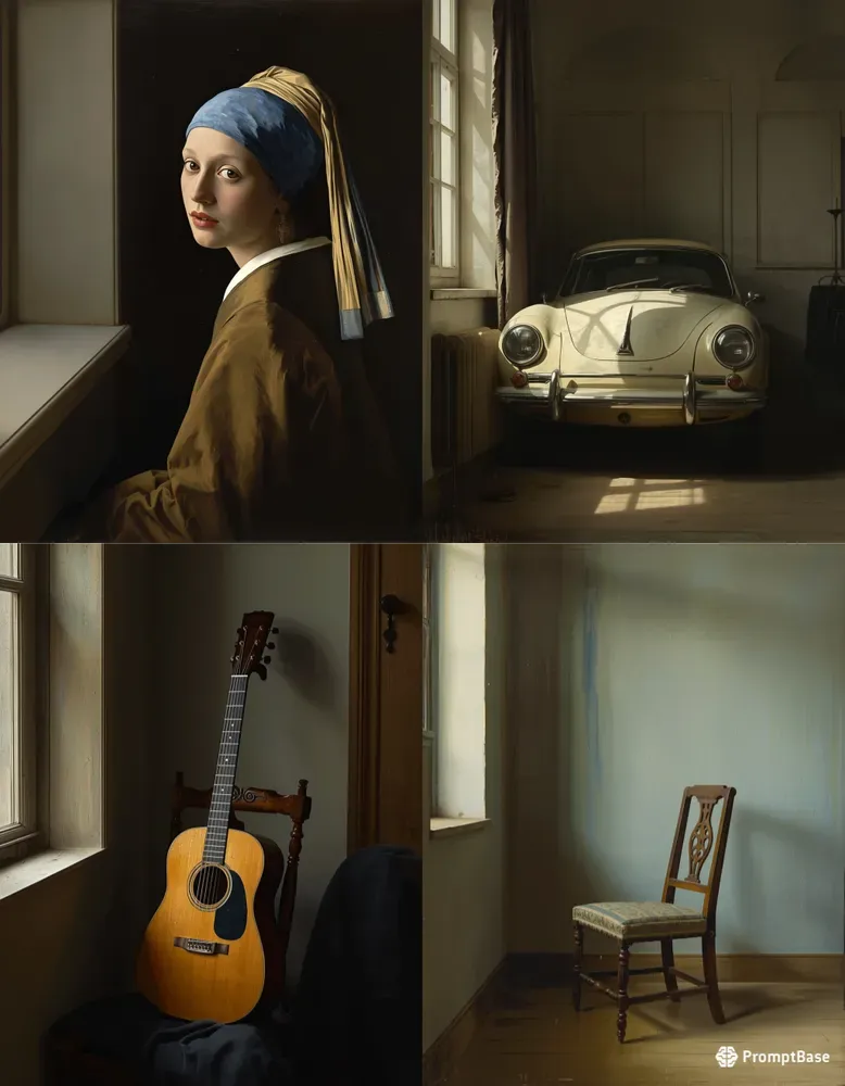Johannes Vermeer Light Masters
