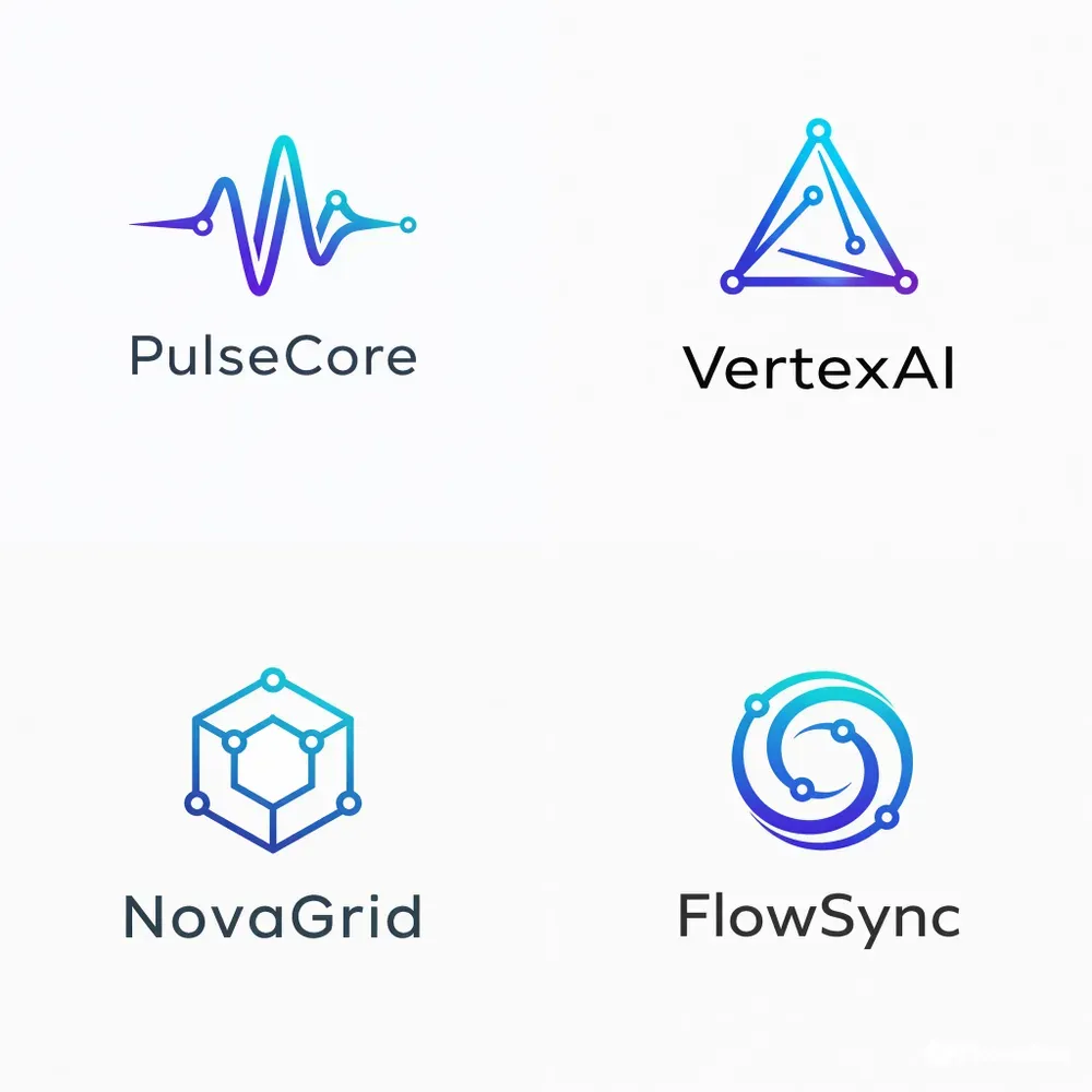 Minimal Startup Logo Generator