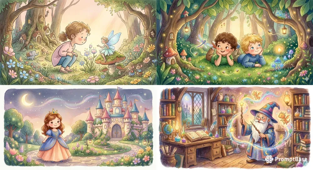 Childrens Book Illustration Generator