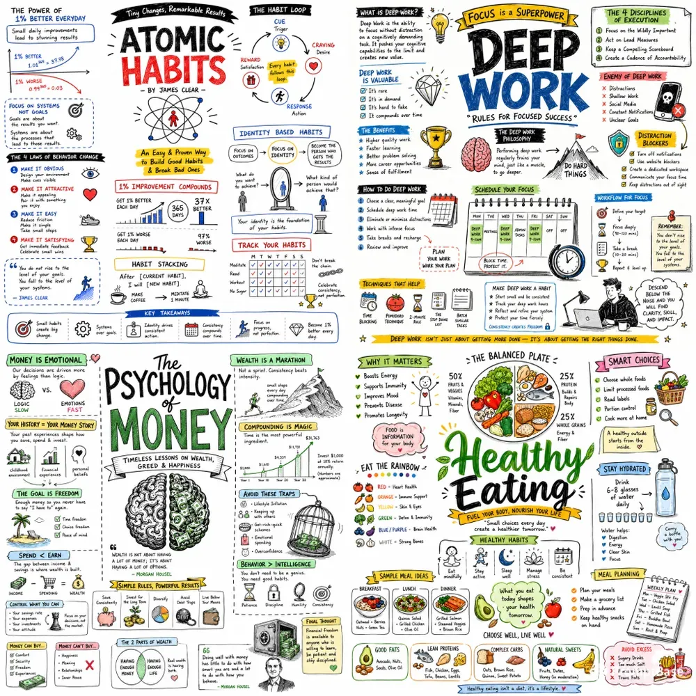 Premium Sketchnote Infographic Kits