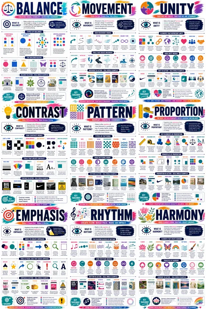 Creative Design Principle Posters