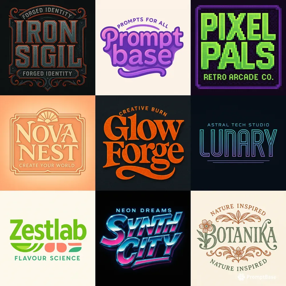Fully Illustrated Logos