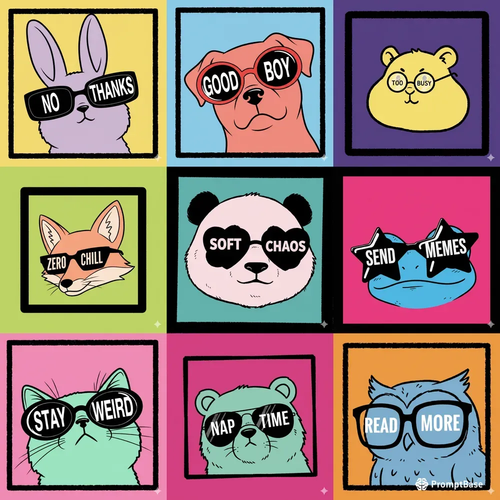 Lofi Attitude Characters