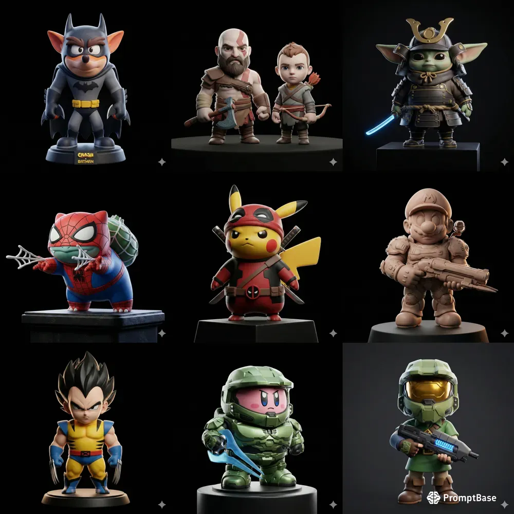 Vinyl Toy Figure Designs