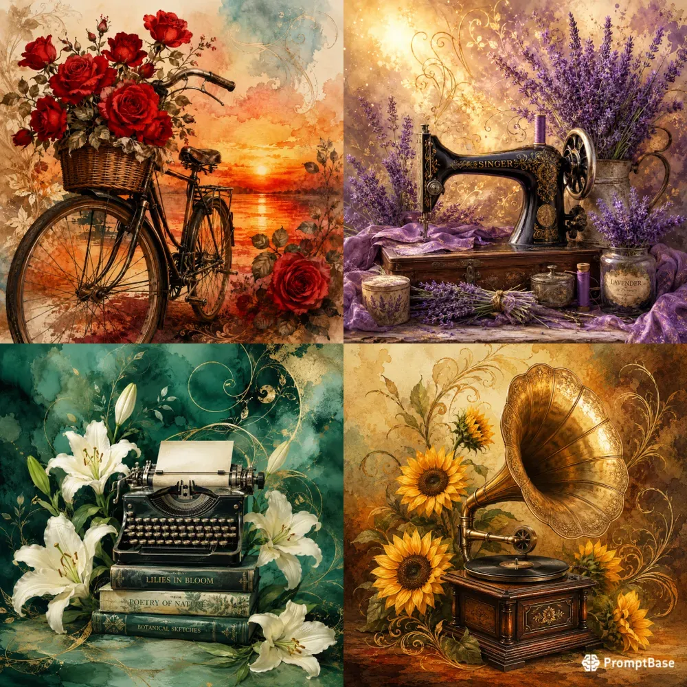 Surreal Floral Still Life Creators