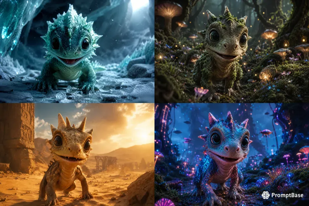 Cinematic Cute Creature Generator