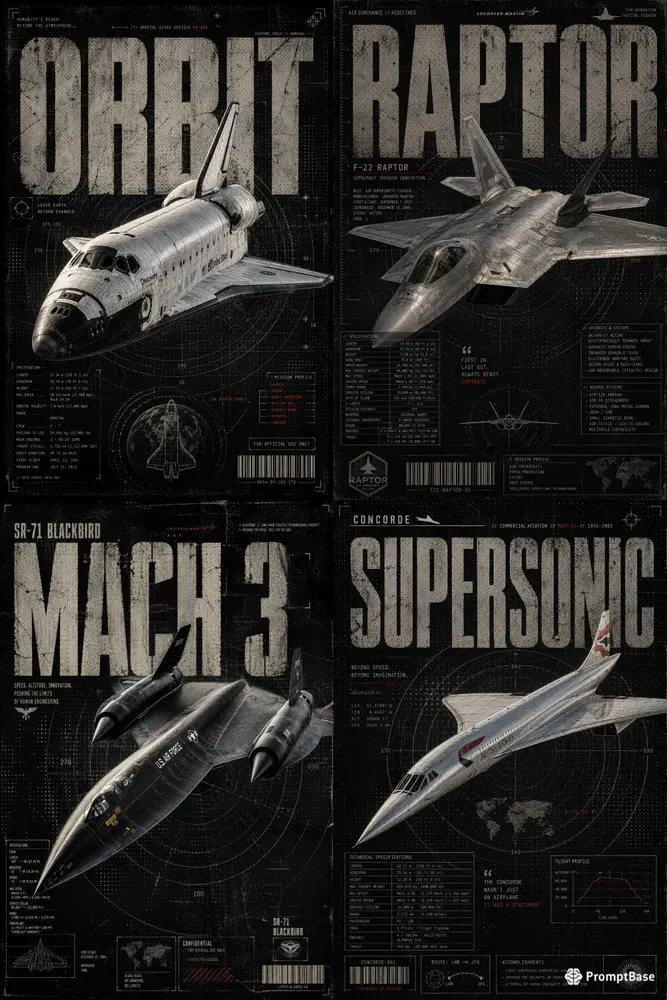 Aviation Spec Posters