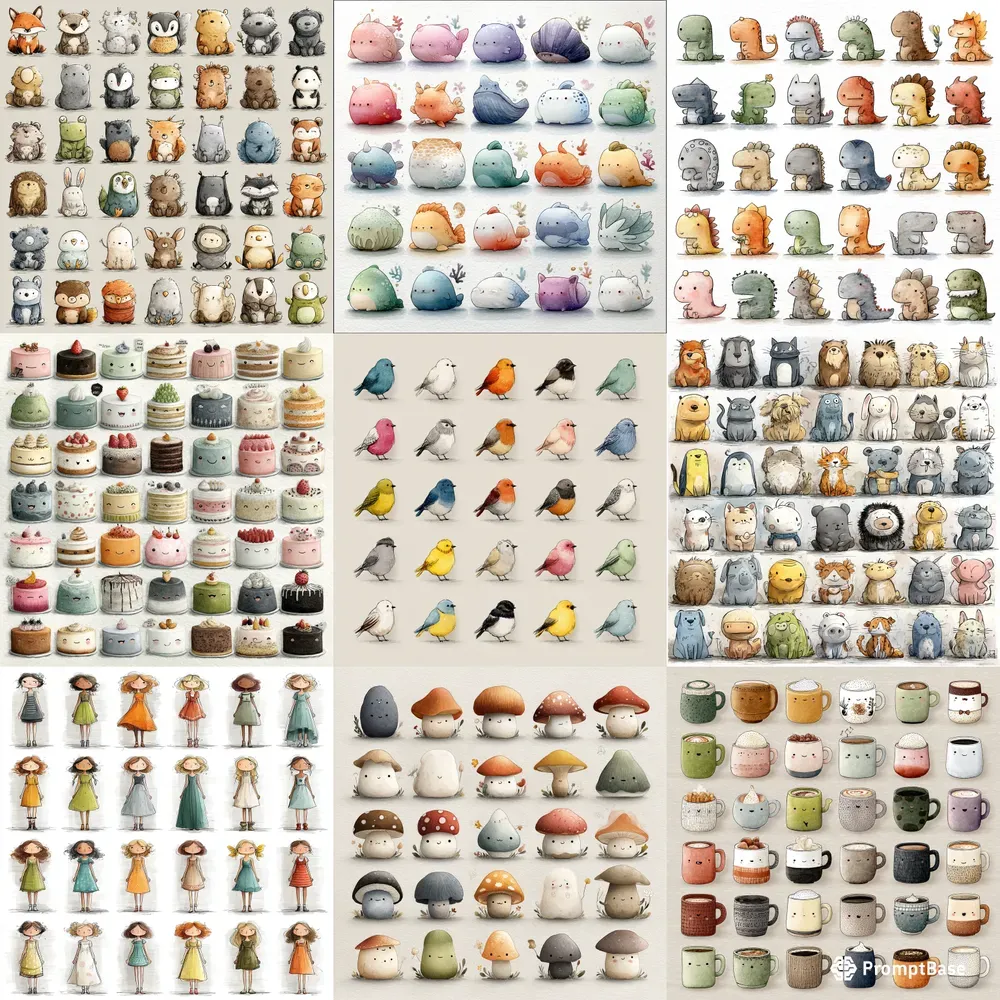 Cute Doodle Collections