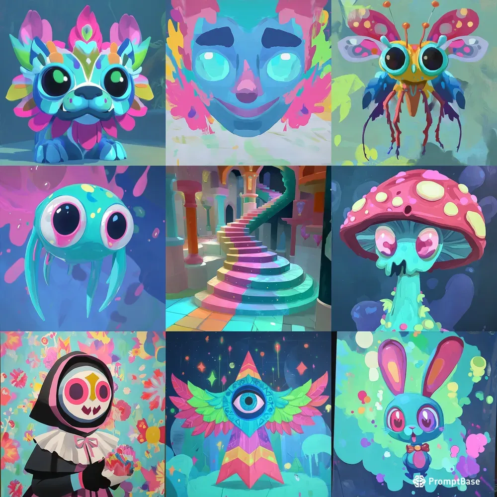 Surreal Psychedelic Gallery Art