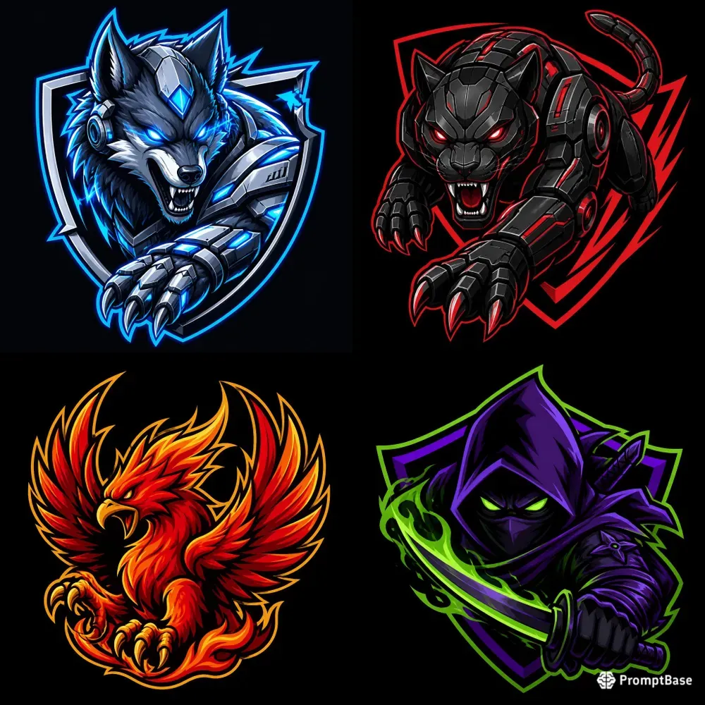 Esports Mascot Vector Logos