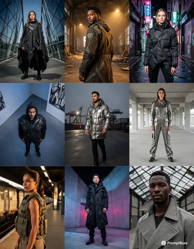 Avantgarde Streetwear Editorials