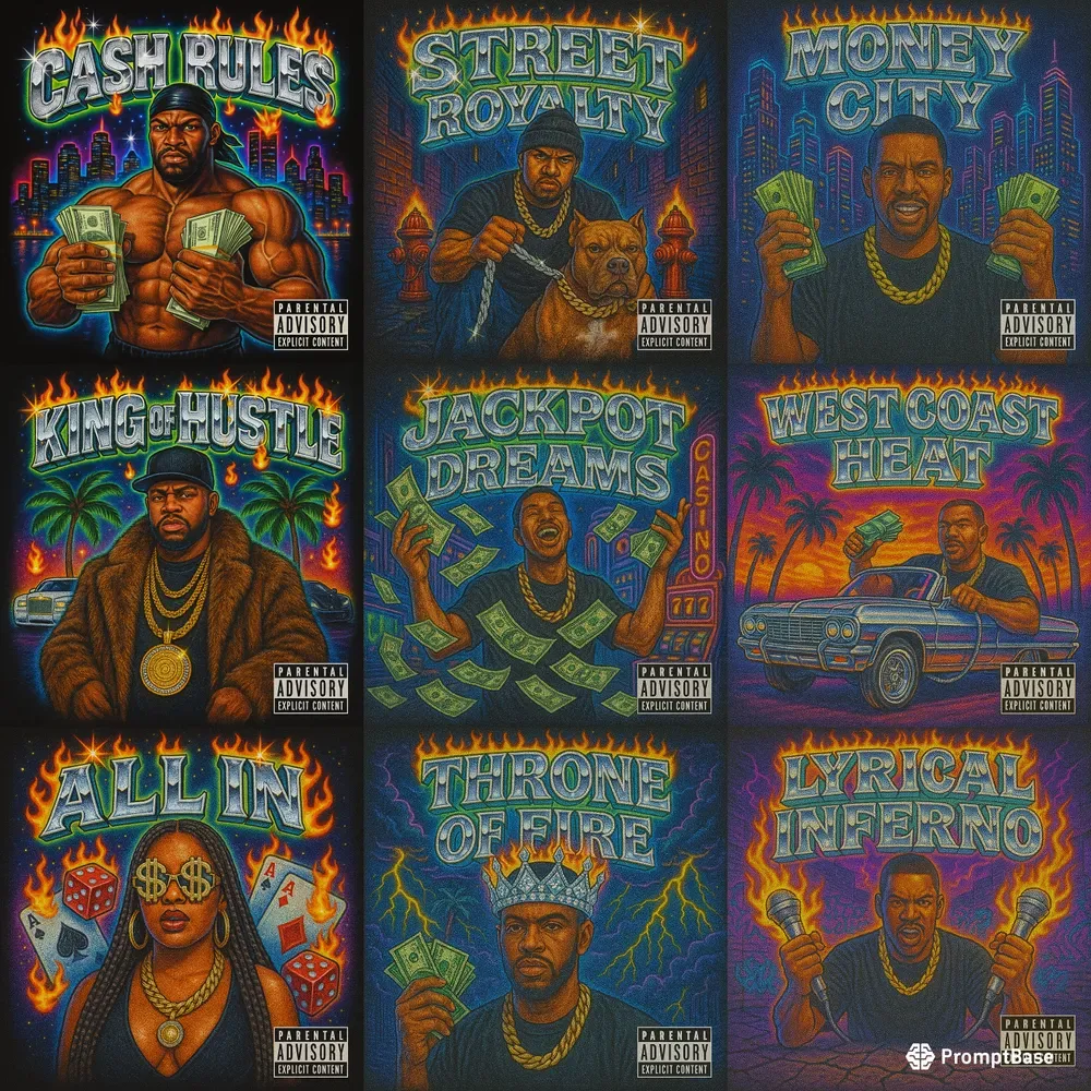 Retro Rap Album Cover Generators