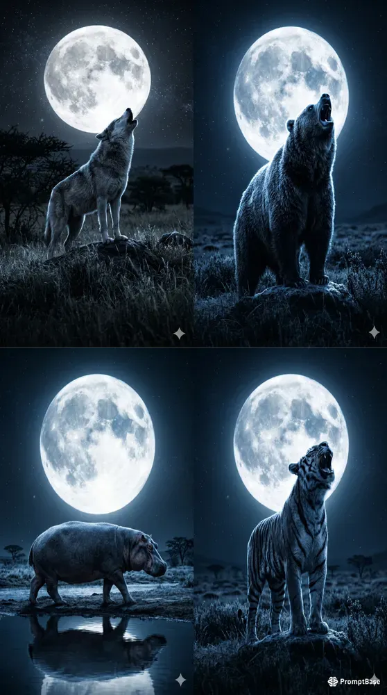 The Beasts Under The Moonlight
