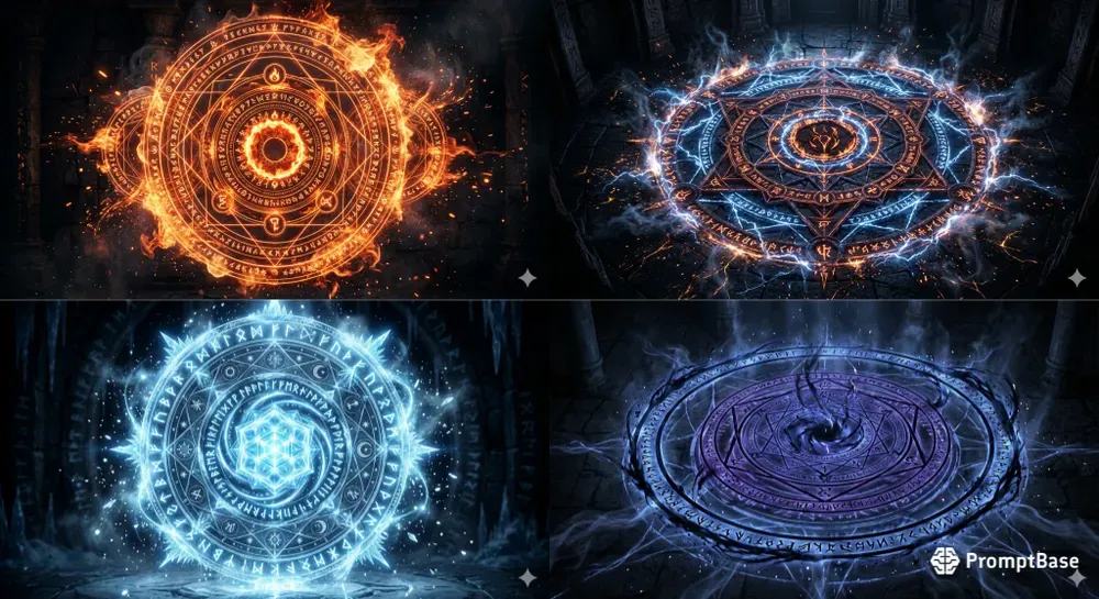Epic Magic Circle Rune Generator