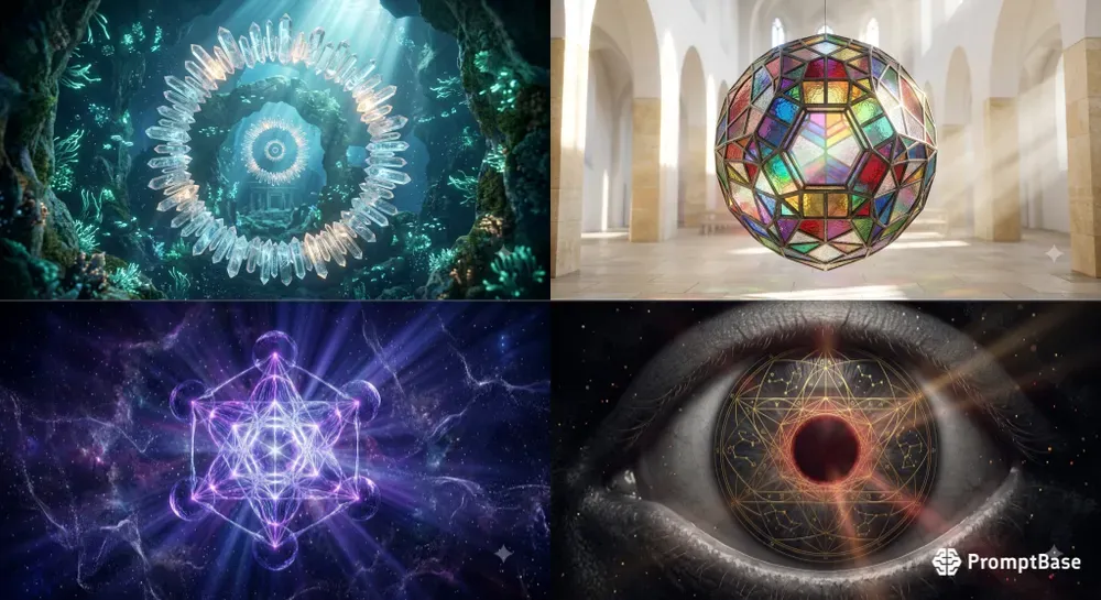 Sacred Geometry Dreams Divine Art Gens