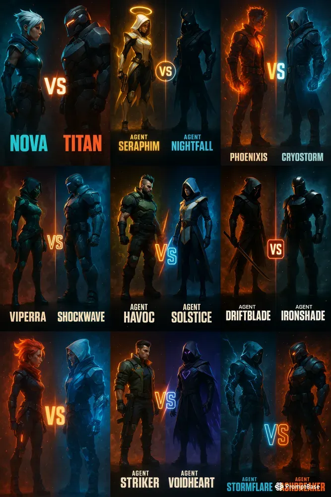 Valorant Rivalry Showdown Posters