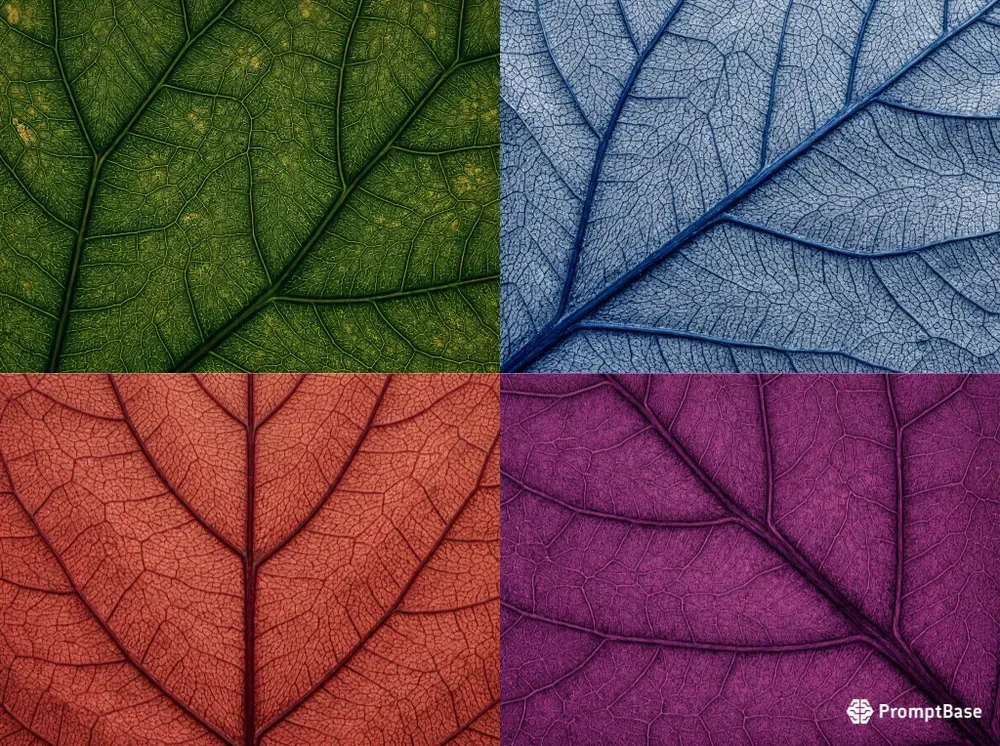 Leaf Skeleton Macro Dynamic Colors