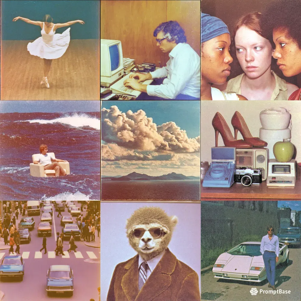 Lo Fi Cinematic Vintage Analog Photos