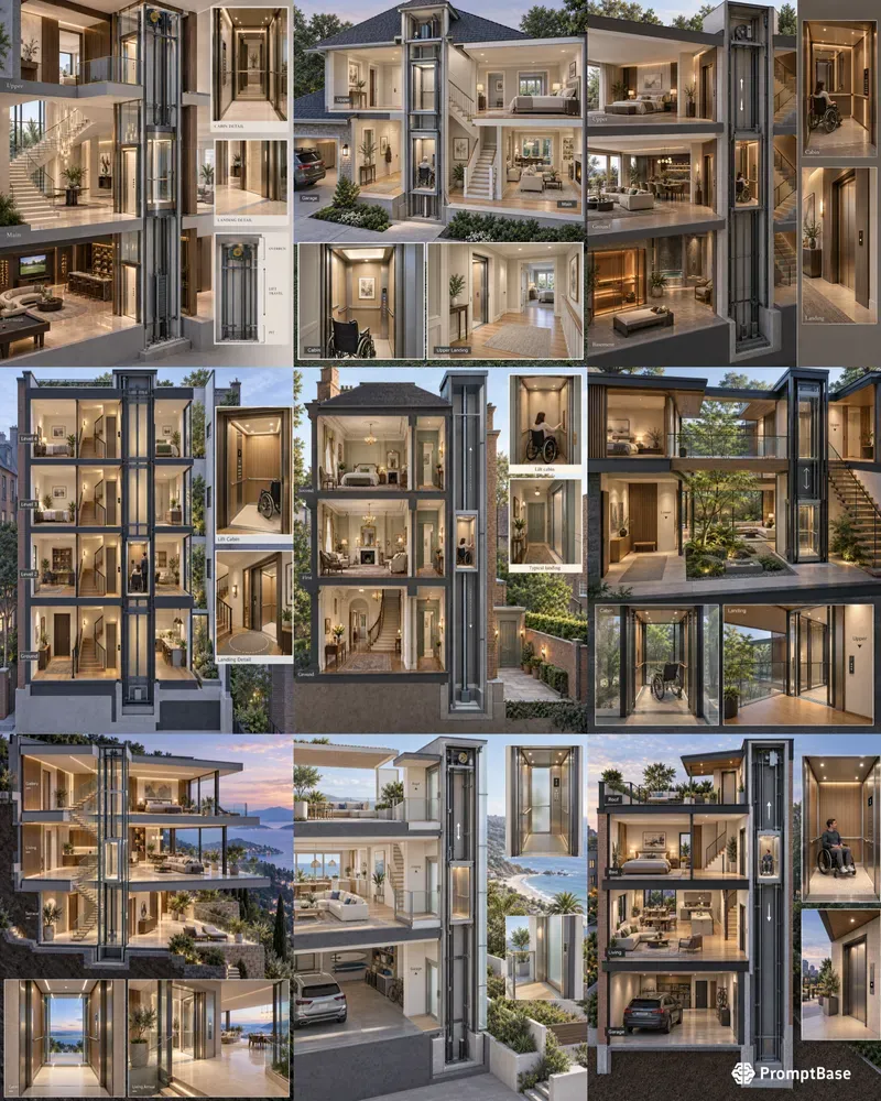 Residential Home Elevator Lifts