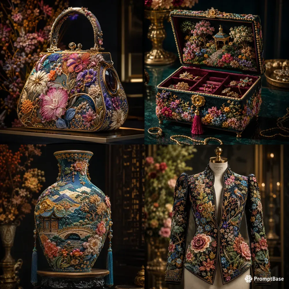 Botanical Luxury Artwear