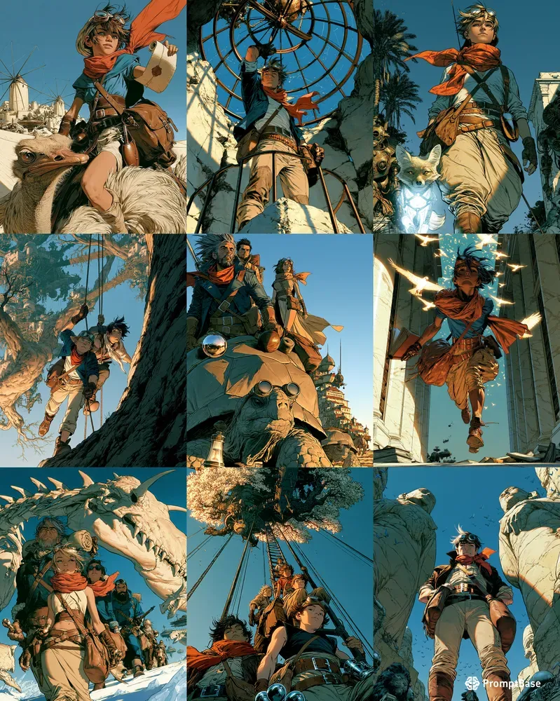 Golden Age Adventure Storybook Worlds