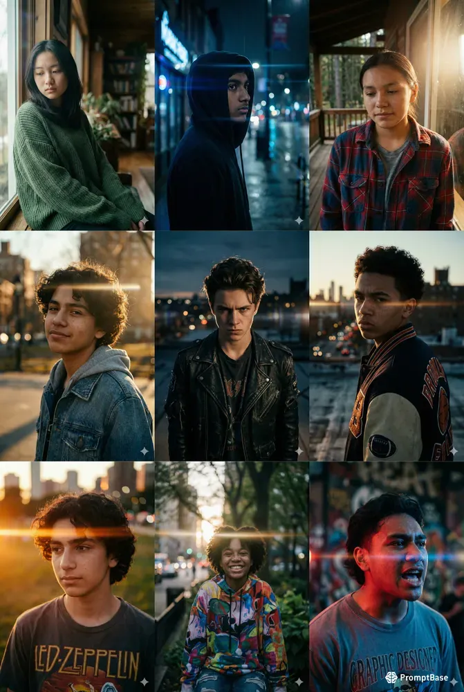 Cinematic Teen Portraits