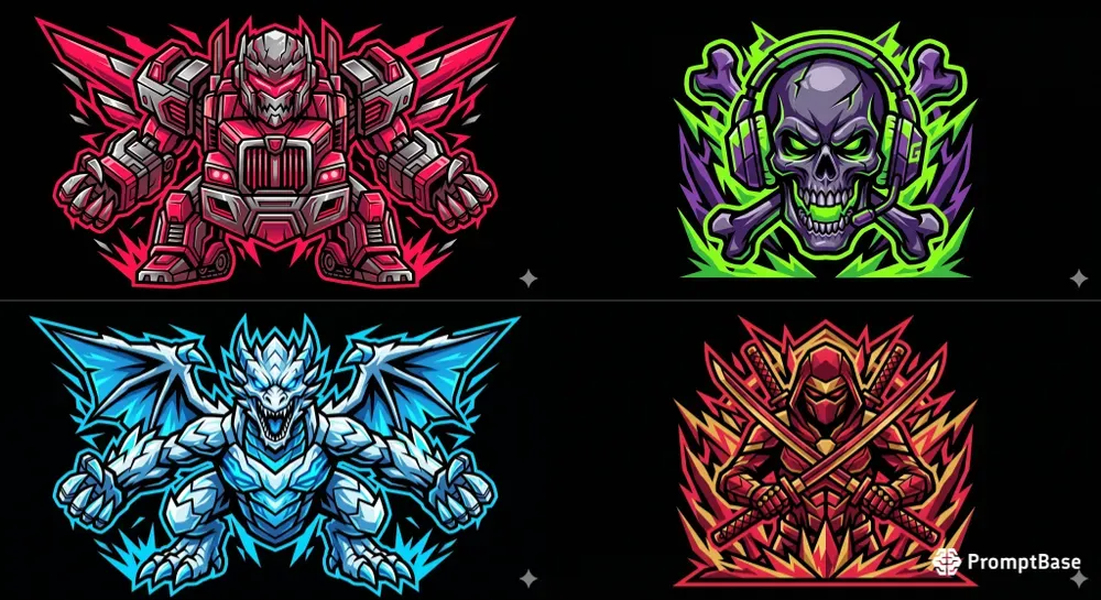 Premium Esports Mascot Logos