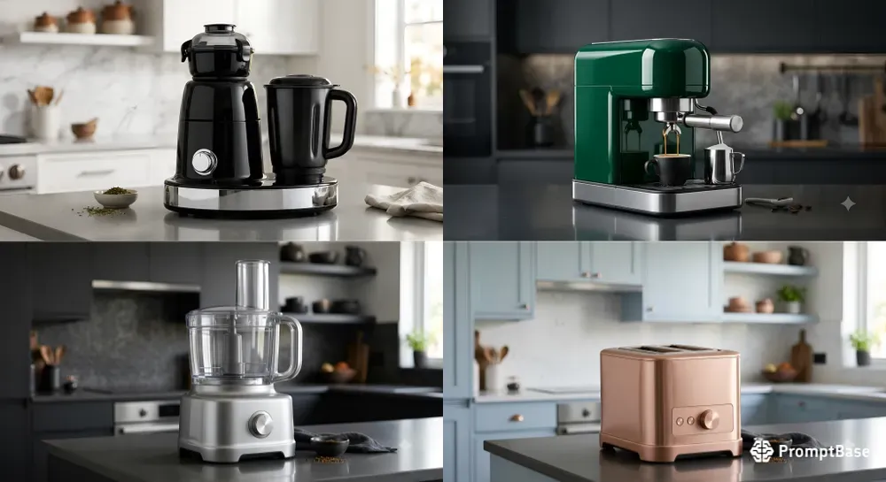 Premium Minimalist Appliance Art