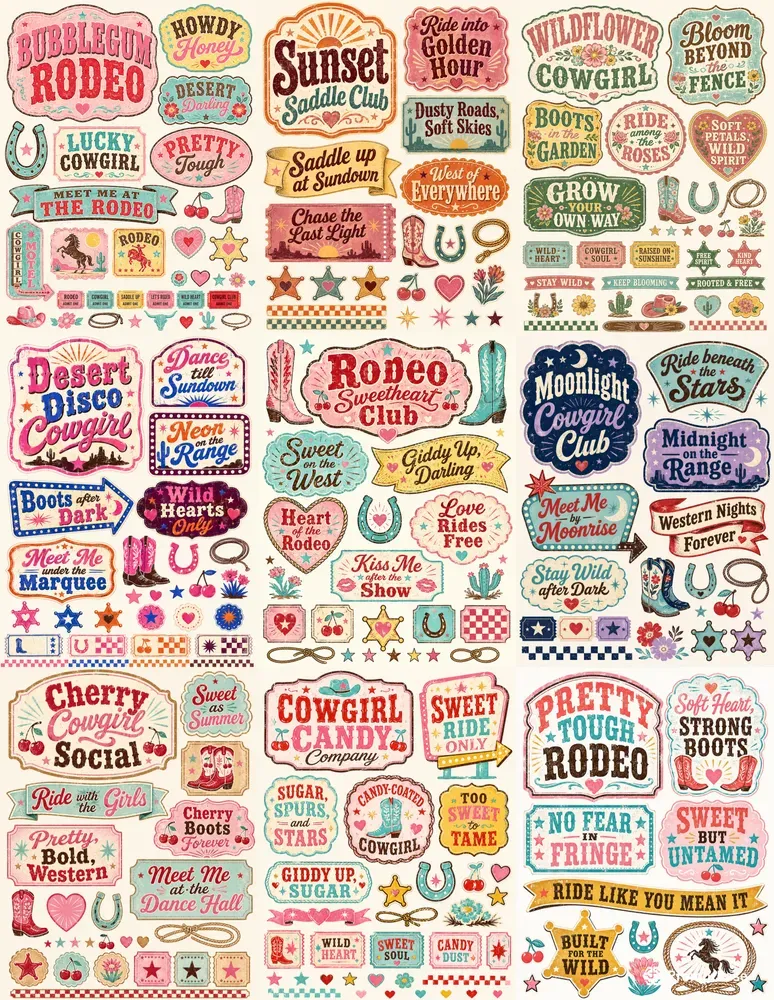 Pop Western Ephemera