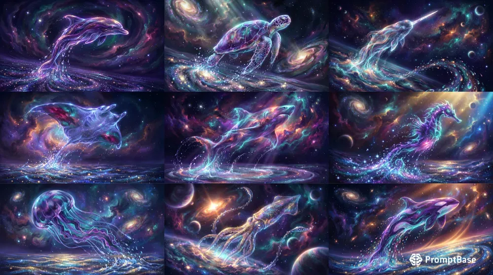 Cosmic Stardust Digital Art