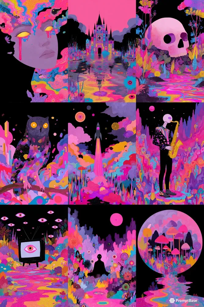 Dreamania Psychedelic Hallucinations