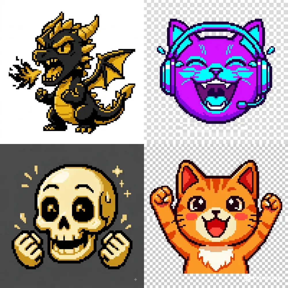 Pixel Art Emotes For Twitch Streamers